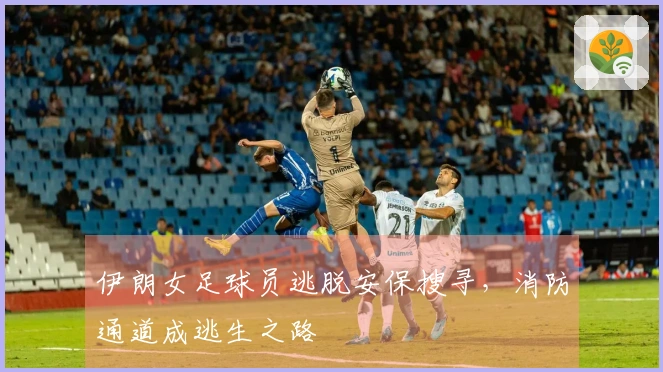 伊朗女足球员逃脱安保搜寻,消防通道成逃生之路