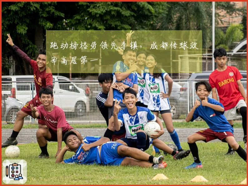 跑动榜格劳领先李镇,成都传球效率高居第一